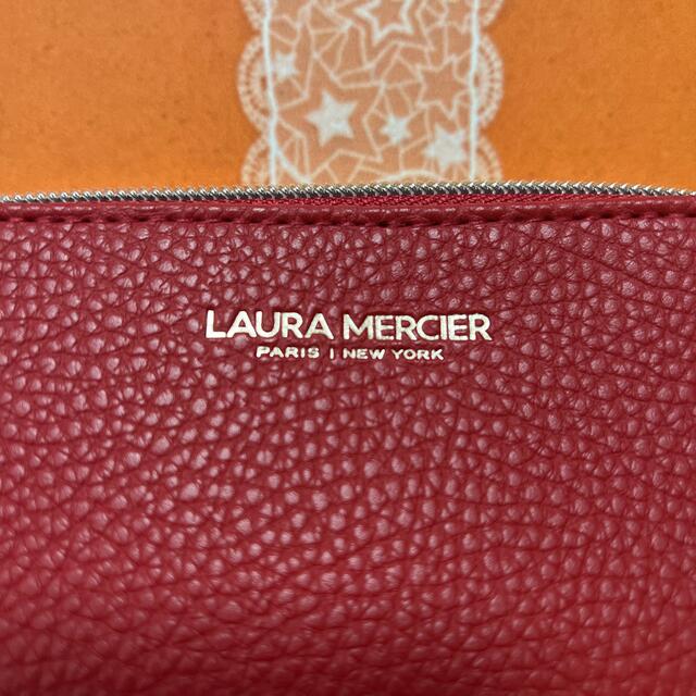 laura mercier(ローラメルシエ)のローラメルシエ特製ラウンドポーチ(レッド) レディースのファッション小物(ポーチ)の商品写真