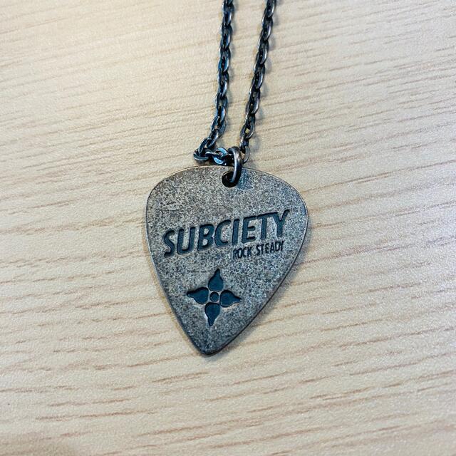 Subciety(サブサエティ)のSubciety ピック型ネックレス メンズのアクセサリー(ネックレス)の商品写真