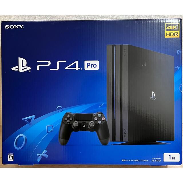 PS4 Pro ジェットブラック 1TB CUH-7100B B01 箱付き | フリマアプリ ラクマ