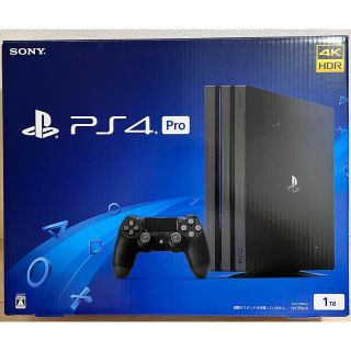 PS4 Pro ジェットブラック 1TB CUH-7100B B01 箱付き