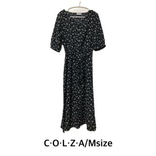 コルザ(COLZA)のCOLZA 花柄ワンピース/Msize(ロングワンピース/マキシワンピース)