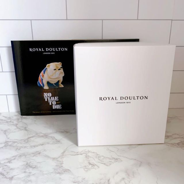 Royal Doulton(ロイヤルドルトン)の☆新品未使用☆ レア 007 ジャック・ザ・ブルドッグ 磁器製フィギュア!! エンタメ/ホビーのコレクション(ノベルティグッズ)の商品写真