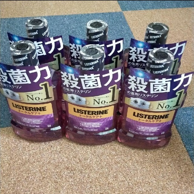 リステリン　トータルケアプラス　オールインワン　1000ML×6本