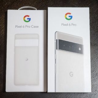 グーグルピクセル(Google Pixel)の【新品同様】Google Pixel 6 Pro ホワイト 8GB＋128GB(スマートフォン本体)