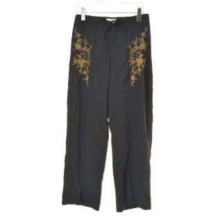 クラネ(CLANE)の【CLANE】CLASSIC EMBROIDERY RELAX PANTS(その他)