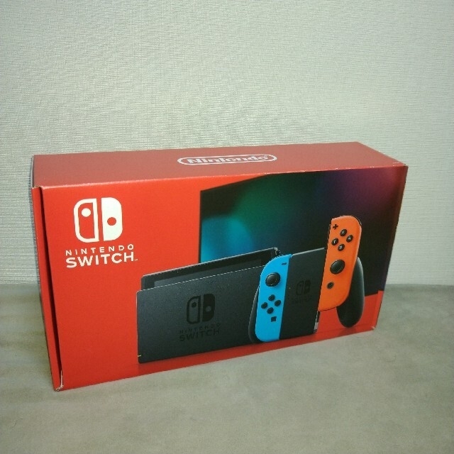 Nintendo Switch - 【値下げ】新品同様☆スイッチ本体ブルー／レッド 