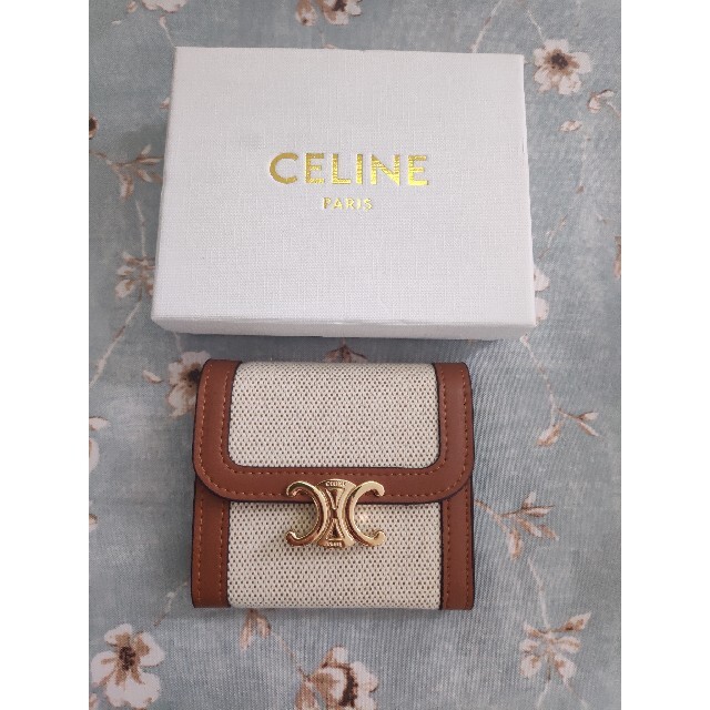 HOT高品質】 celine - 美品⇒セリーヌ 三つ折り財布 ブラック コイン ...