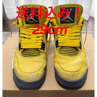 ナイキ(NIKE)の送料込み！29cm Nike Air Jordan 4 Tour Yellow(スニーカー)