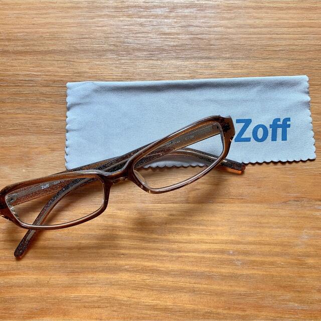 Zoff(ゾフ)のZoff メガネフレーム レディースのファッション小物(サングラス/メガネ)の商品写真