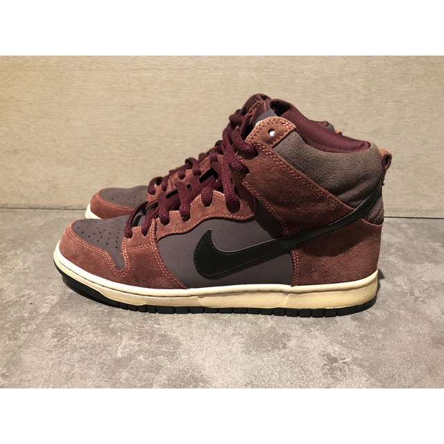 NIKE SB DUNK HIGH DEEP BURGANDY 27cm美品