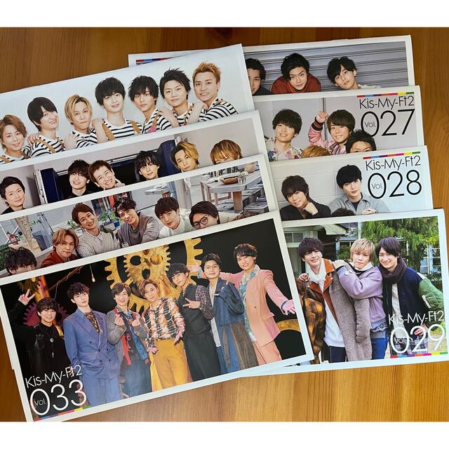 Kis-My-Ft2(キスマイフットツー)の⭐︎Kis-My-Ft2会報 No.26〜33 8冊セット⭐︎ エンタメ/ホビーのタレントグッズ(アイドルグッズ)の商品写真