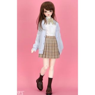 ボークス(VOLKS)の女子高生セット ブルー×ベージュ ボークス(キャラクターグッズ)