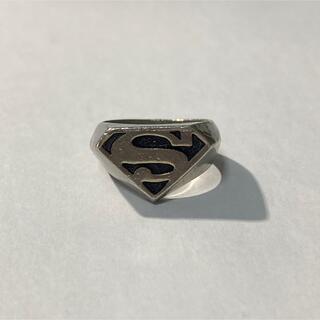 【vintage】リング superman スーパーマン シルバーリング(リング(指輪))
