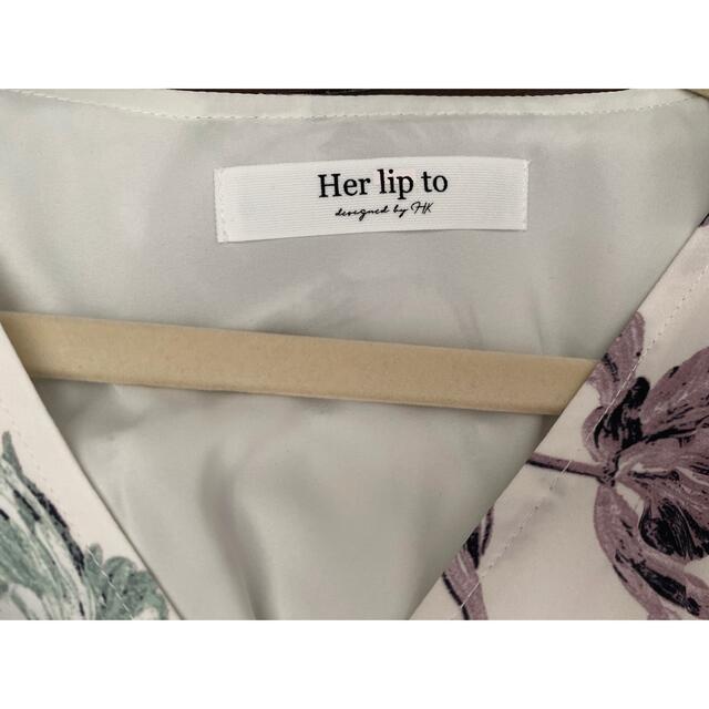 Her lip to(ハーリップトゥ)のFull Of Love Long Dress レディースのワンピース(ロングワンピース/マキシワンピース)の商品写真