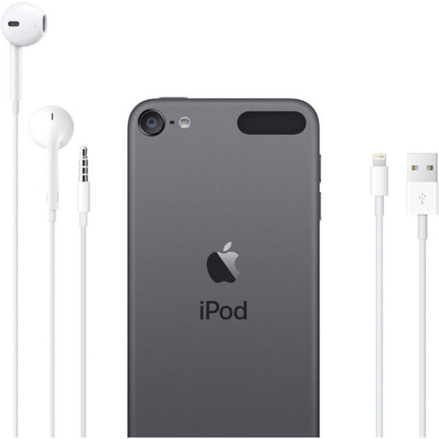 iPod touch(アイポッドタッチ)の【新品未開封/レア】iPod touch 第7世代 128GB スペースグレイ スマホ/家電/カメラのオーディオ機器(ポータブルプレーヤー)の商品写真