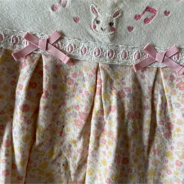 coeur a coeur(クーラクール)のクーラクール　長袖　Tシャツ　80サイズ キッズ/ベビー/マタニティのキッズ服女の子用(90cm~)(Tシャツ/カットソー)の商品写真