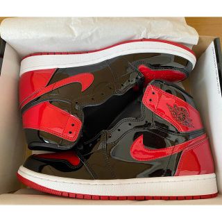 ナイキ(NIKE)のNike Air Jordan 1 High OG Patent Bred (スニーカー)