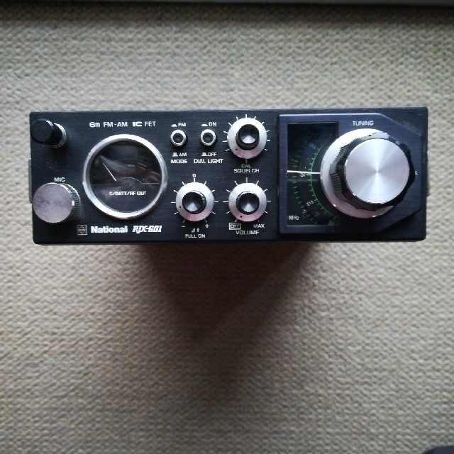 ナショナル【RJX-601】50MHzトランシーバーアマチュア無線