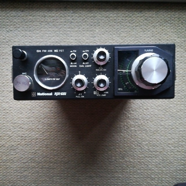 National 見にくい RJX-601 AM/FM 50MHz トランシーバー National 見にくい RJX-601 AM/FM 50MHz トランシーバー