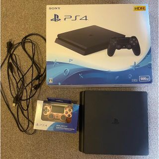 プレイステーション4(PlayStation4)のPlayStation4 ジェット・ブラック　500GB(家庭用ゲーム機本体)