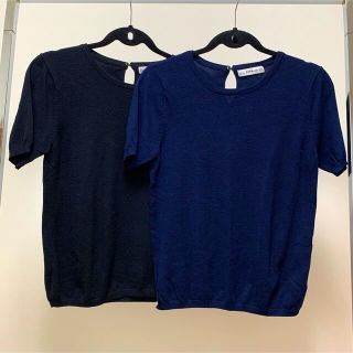 ザラ(ZARA)のZARA ニット半袖トップス(カットソー(半袖/袖なし))