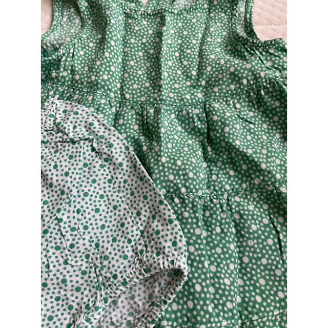 H&M(エイチアンドエム)のH&M タンクトップセットアップ　　80 キッズ/ベビー/マタニティのベビー服(~85cm)(Ｔシャツ)の商品写真