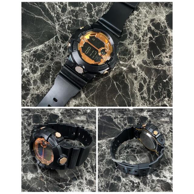 スポーツ腕時計　LED デジタル 腕時計 時計　ミリタリー　自転車　スポーツ メンズの時計(腕時計(デジタル))の商品写真