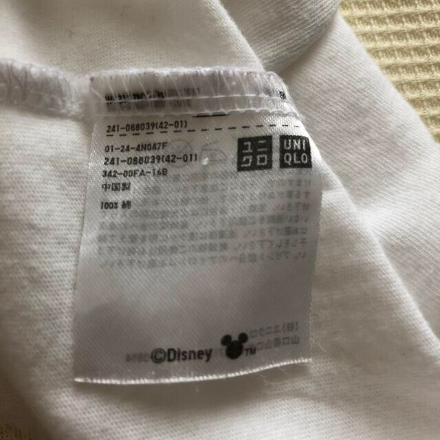 UNIQLO(ユニクロ)のユニクロ　ディズニーTシャツ レディースのトップス(Tシャツ(半袖/袖なし))の商品写真