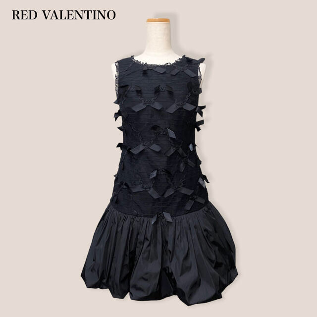 sale【RED VALENTINO】リボンワンピース　レッドヴァレンティノ