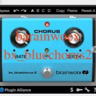 Plugin alliance brainworx bx_blue chorus(ソフトウェアプラグイン)