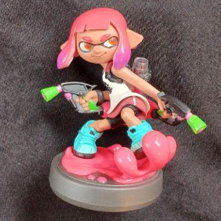 ニンテンドウ(任天堂)のスプラトゥーン amiibo ネオンピンク スプラトゥーンガール(ゲームキャラクター)