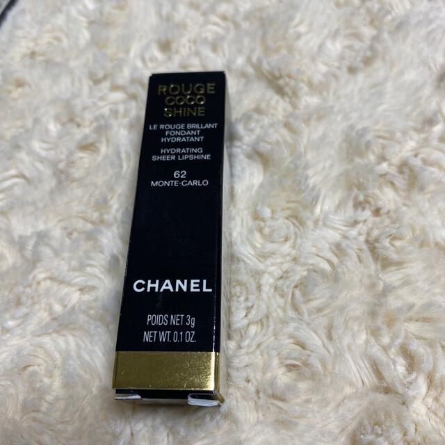 CHANEL(シャネル)のシャネルルージュ　ココシャイン　62 モンテカルロ　 コスメ/美容のベースメイク/化粧品(口紅)の商品写真