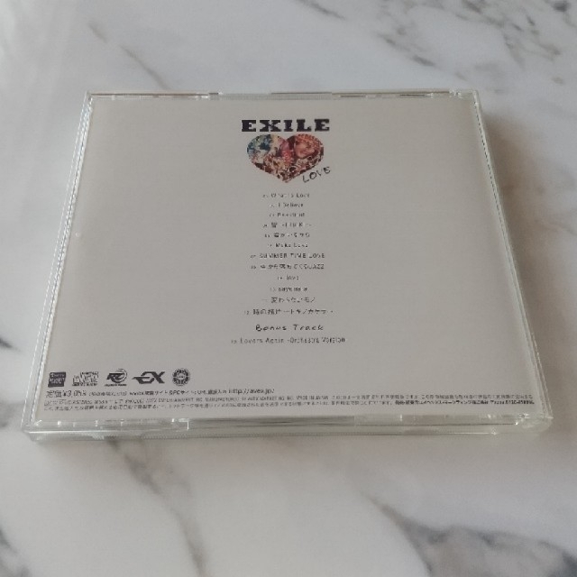 ♡EXILE♡LOVE アルバム CD エンタメ/ホビーのCD(ポップス/ロック(邦楽))の商品写真