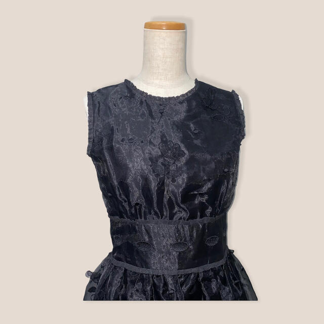 MANOUSH(マヌーシュ)のsale【MANOUSH】ワンピース　ドレス　ブラック　マヌーシュ レディースのフォーマル/ドレス(ミニドレス)の商品写真