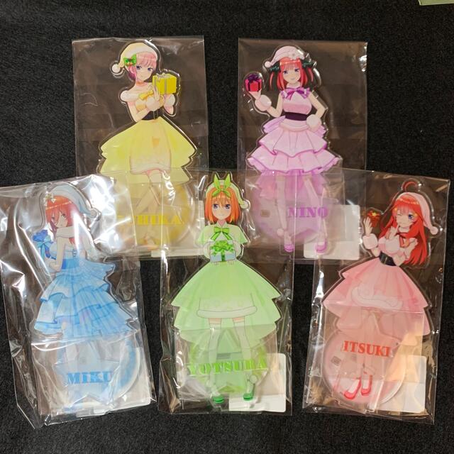 五等分の花嫁 スマイルベースカフェ限定 アクリルスタンド dumortr.com