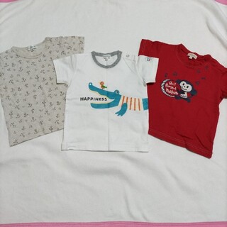 サンカンシオン(3can4on)のキッズTシャツ 3枚（90cm）(Tシャツ/カットソー)