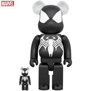 ベアブリック(BE@RBRICK)のBE@RBRICK SPIDER-MAN BLACK COSTUME (その他)