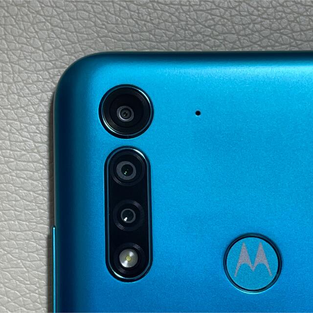 Motorola(モトローラ)の◆超美品◆ moto g8 power lite ★ ポーラブルー 付属品未使用 スマホ/家電/カメラのスマートフォン/携帯電話(スマートフォン本体)の商品写真