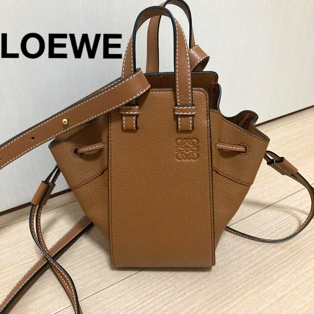 美品】ロエベ ハンモック ミニ ライトキャメル - www.copyflash.net