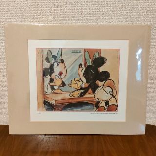 Disney - ディズニー ミニー 絵画 イラスト インテリア おしゃれ