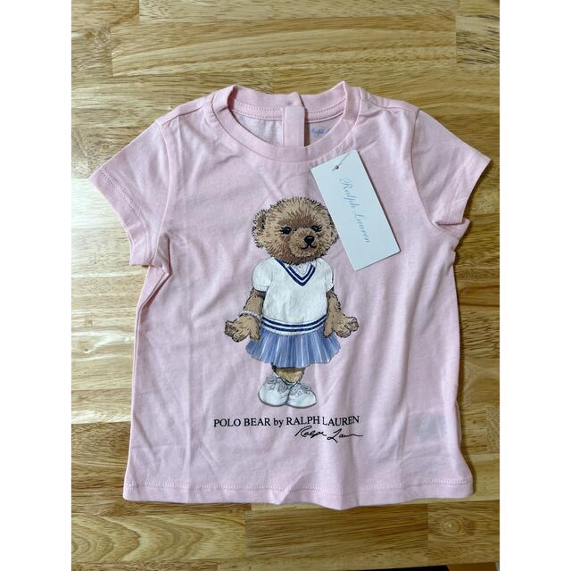 POLO RALPH LAUREN(ポロラルフローレン)の新品タグ付き　ポロベア Tシャツ 80cm キッズ/ベビー/マタニティのベビー服(~85cm)(Ｔシャツ)の商品写真