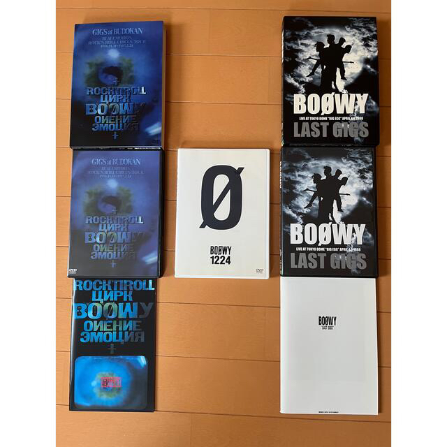 BOØWY DVD 3本セット 3