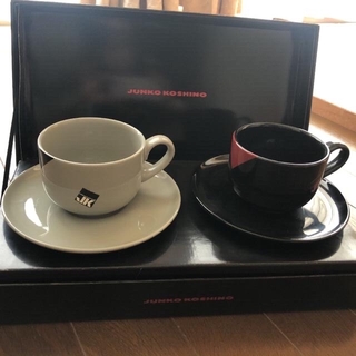 コシノジュンコ(JUNKO KOSHINO)のJUNKO  KOSHINO ペアーコーヒーカップ(食器)