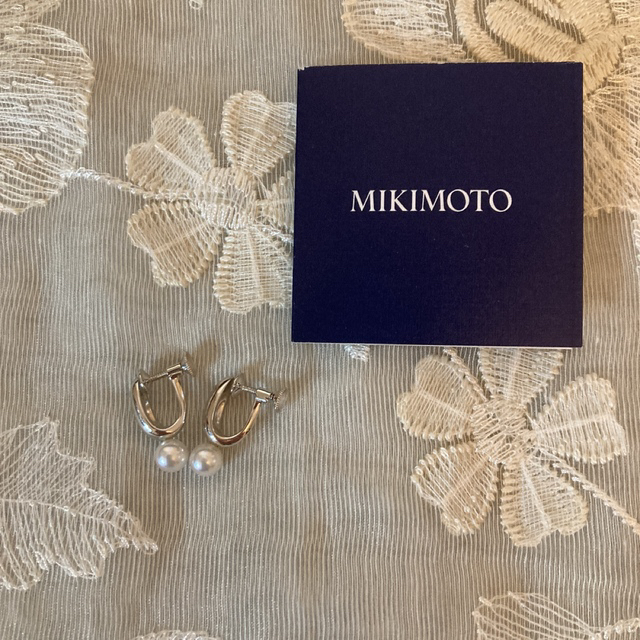 MIKIMOTO(ミキモト)のミキモト シルバー　パール　イヤリング レディースのアクセサリー(イヤリング)の商品写真