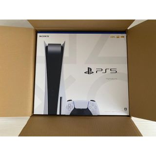 ソニー(SONY)の✨PS5本体新品未使用✨　5/20までの掲載(家庭用ゲーム機本体)