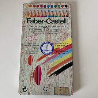 ファーバーカステル(FABER-CASTELL)の【中古】Faber-CAstell ファーバーカステル色鉛筆12色(色鉛筆)