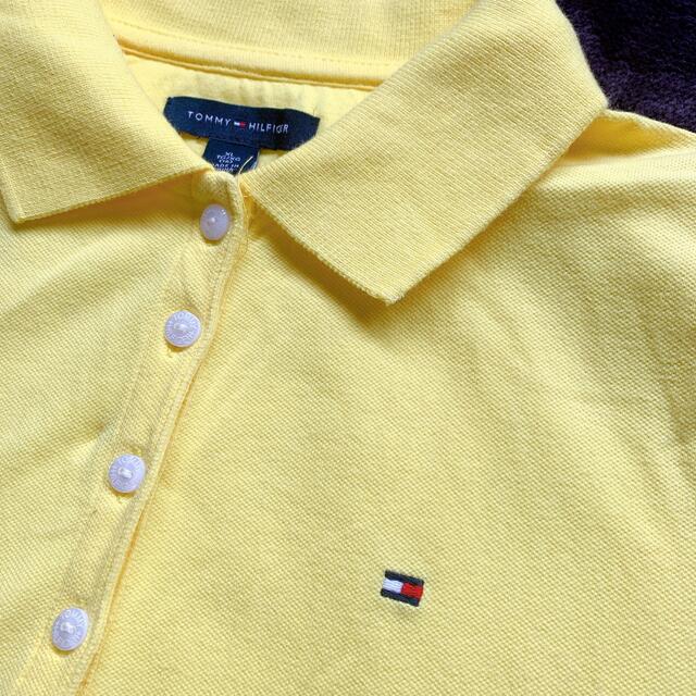 TOMMY HILFIGER(トミーヒルフィガー)のトミーヒルフィガー　ガールズ 140ぐらい？　ポロワンピース キッズ/ベビー/マタニティのキッズ服女の子用(90cm~)(ワンピース)の商品写真