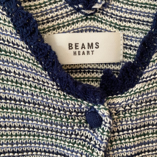 BEAMS BOY(ビームスボーイ)のBEAMS HEART / crochet vest レディースのトップス(ベスト/ジレ)の商品写真