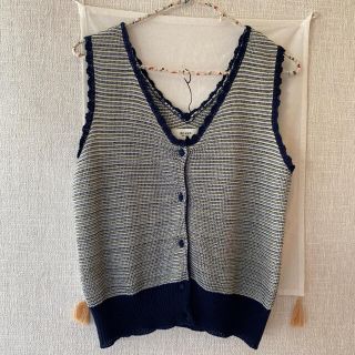 ビームスボーイ(BEAMS BOY)のBEAMS HEART / crochet vest(ベスト/ジレ)