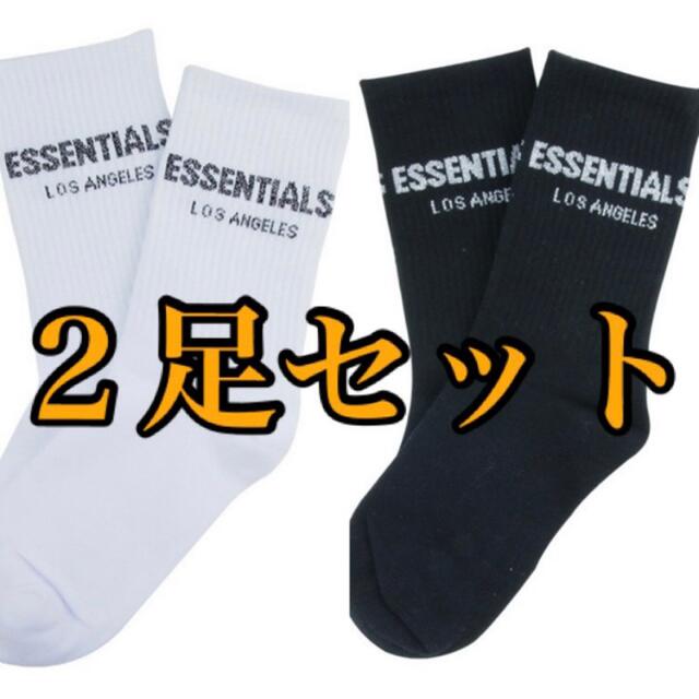 essentials ソックス　2足セット メンズのレッグウェア(ソックス)の商品写真